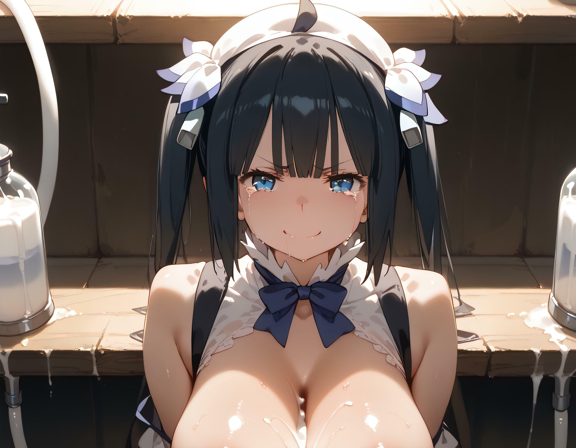 サンプル画像2:搾乳の女神(ひみつのくちづけ) [d_436180]