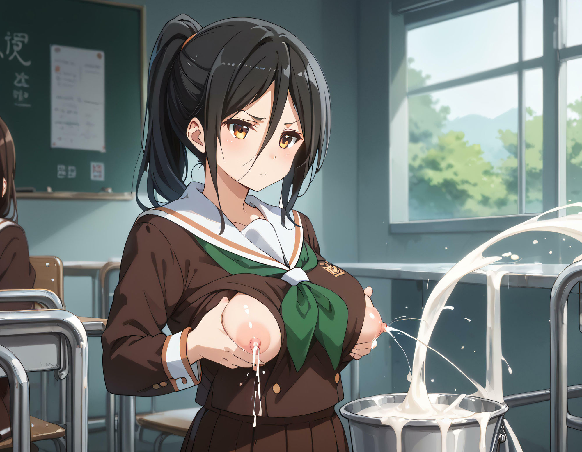 サンプル画像5:母乳を飲んでくれないか(夢絵堂) [d_436191]