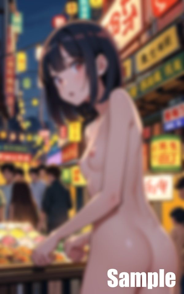 サンプル画像3:台湾夜市で乱心(のきるや) [d_436227]