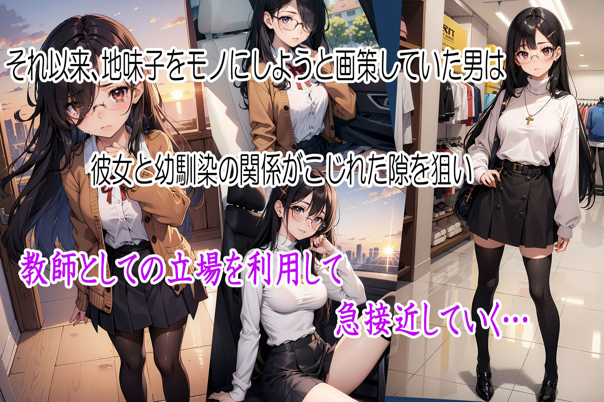 サンプル画像2:教え子の陰キャ爆乳地味子がエロすぎたので陽キャ幼馴染くんから寝取ってみた(るんぽす) [d_436296]