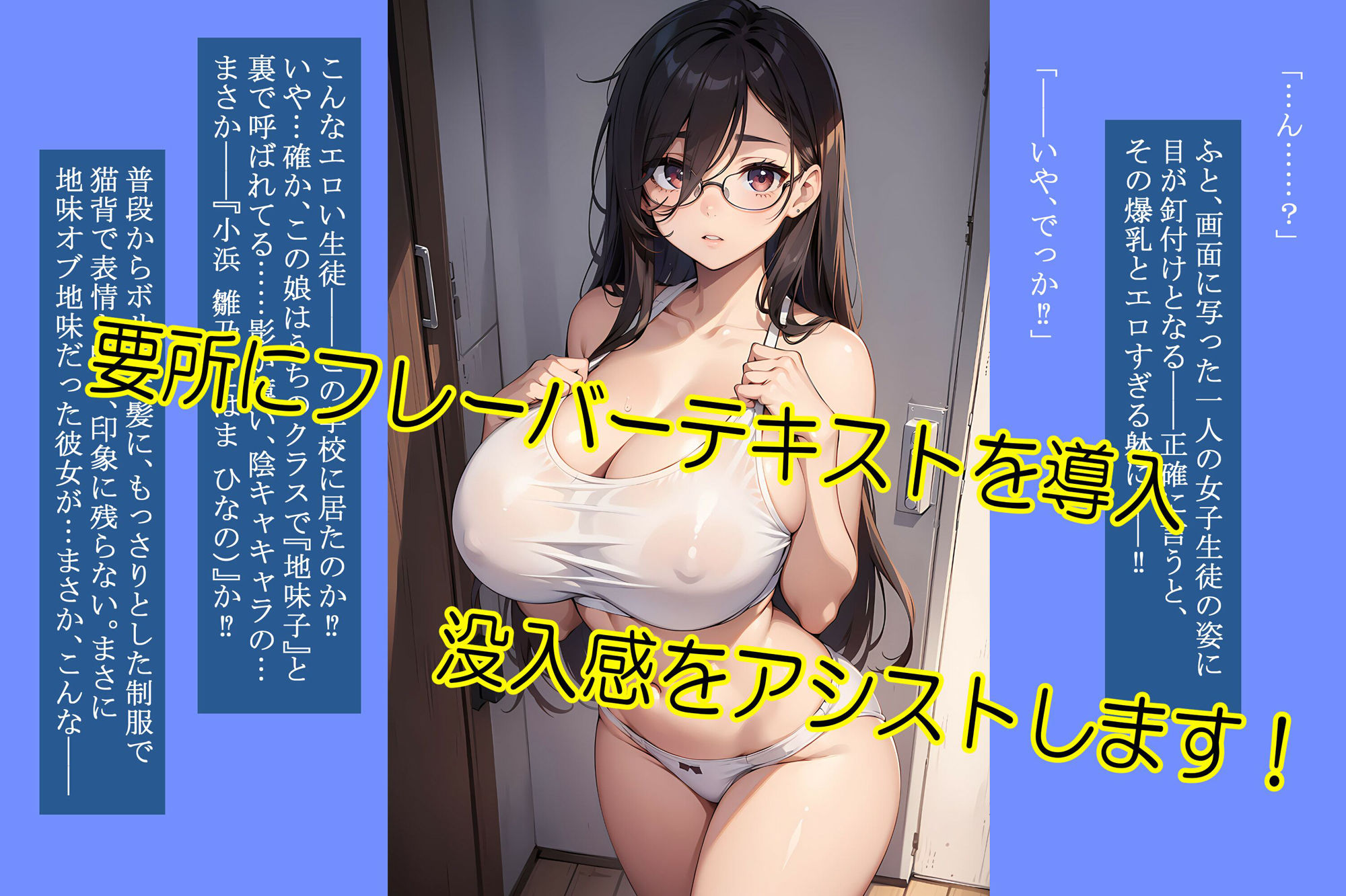 サンプル画像4:教え子の陰キャ爆乳地味子がエロすぎたので陽キャ幼馴染くんから寝取ってみた(るんぽす) [d_436296]