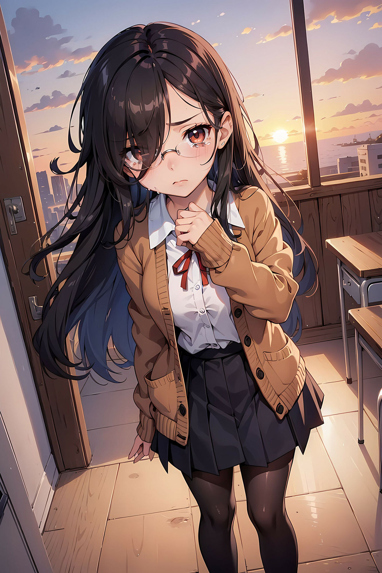 サンプル画像5:教え子の陰キャ爆乳地味子がエロすぎたので陽キャ幼馴染くんから寝取ってみた(るんぽす) [d_436296]