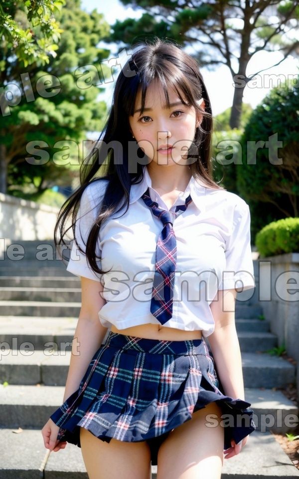 サンプル画像4:パンチラ特集！えっち大好きの痴女JKがパンチラ売春援交(妄想彼女企画) [d_436360]