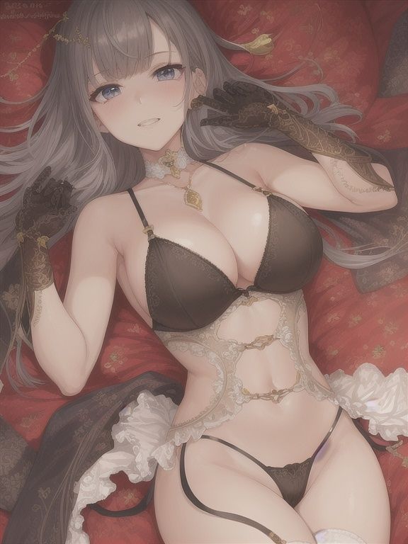 サンプル画像6:淫らな密会 魅惑の下着姿(AIの本気) [d_436385]