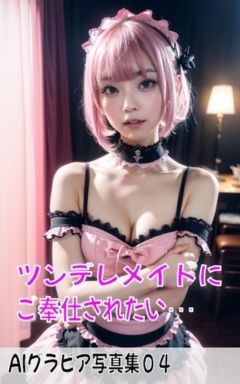 サンプル画像1:AIグラビア写真集4〜ツンデレメイドにご奉仕されたい〜(ねも) [d_436441]