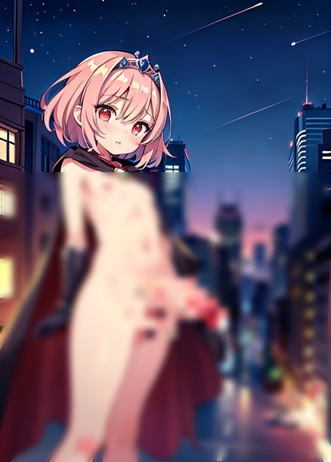 サンプル画像3:ふたなり王女「むらむらが止められない！」(ガラパゴス化) [d_436443]