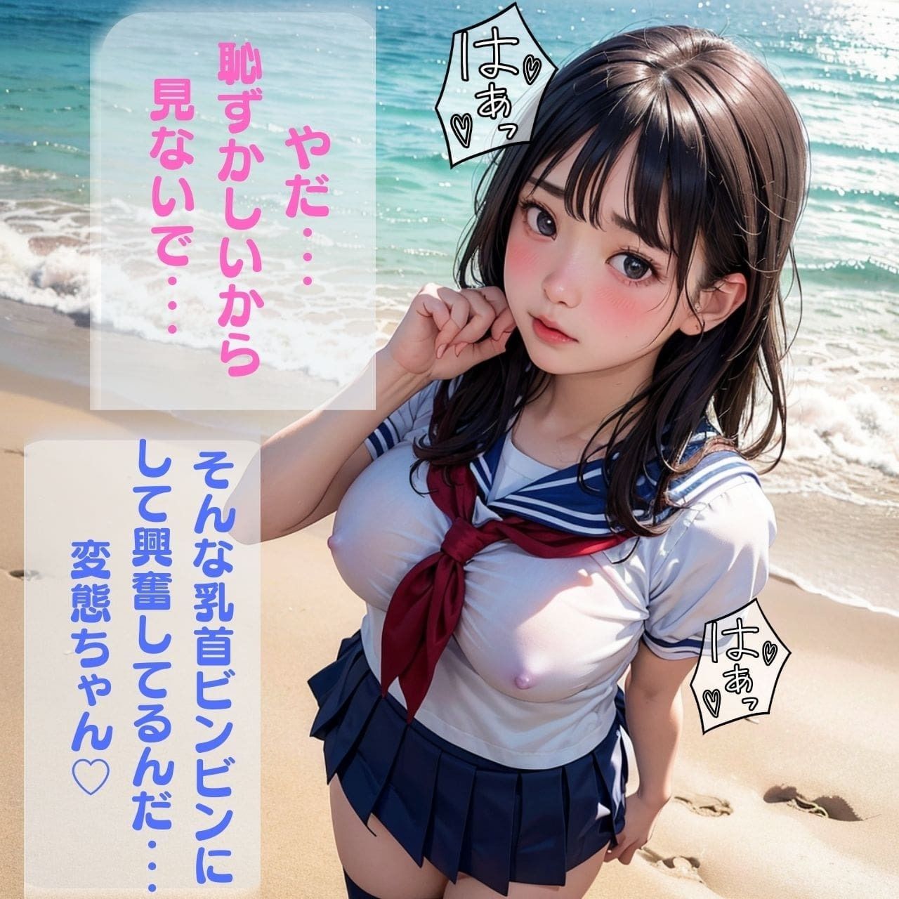 サンプル画像2:いいなり巨乳彼女をハメまくってみた件(XXX倶楽部) [d_436445]