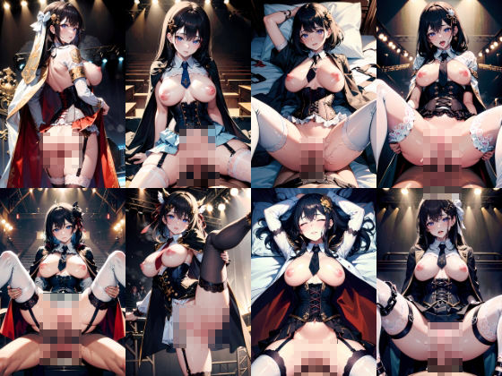 サンプル画像1:美巨乳アイドル VIP限定！裏ステージ！！ Vol.2 イラスト集 R18 264枚(AiNA愛菜) [d_436512]