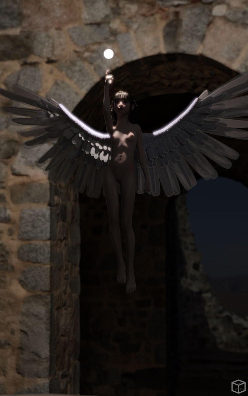 サンプル画像2:天使少女写真集（CG集）「angeli II」(Jackie Jackson) [d_436535]