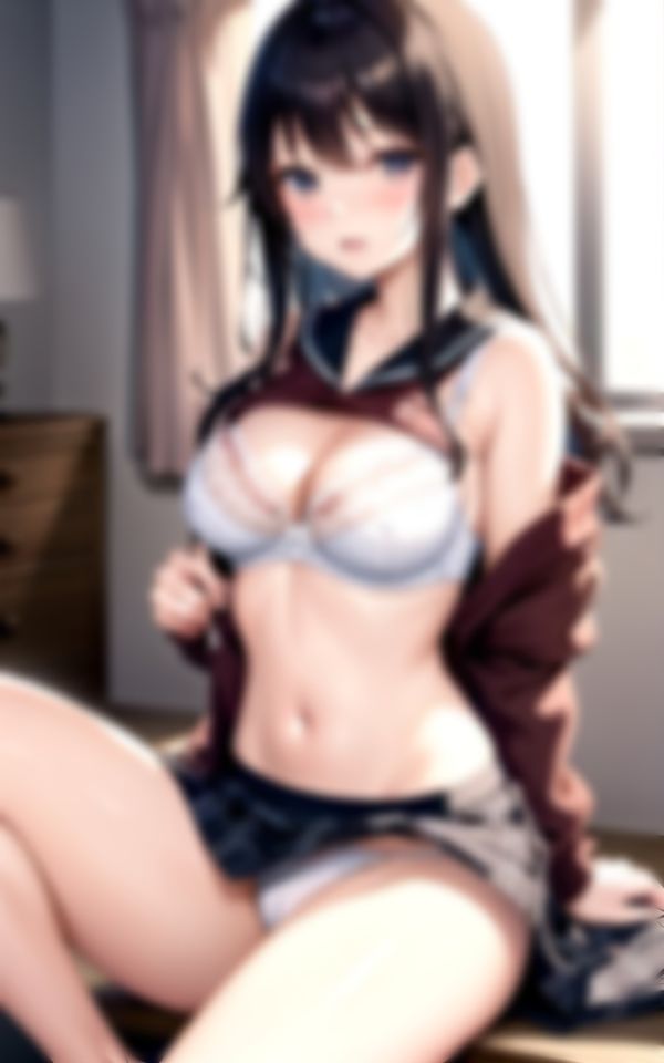 サンプル画像4:性に目覚めた淫乱ビッチHなポーズで男を誘惑(美人AIラボ) [d_436601]