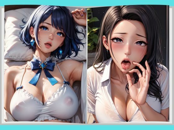 サンプル画像3:泣き顔コレクション(AI-8) [d_436699]