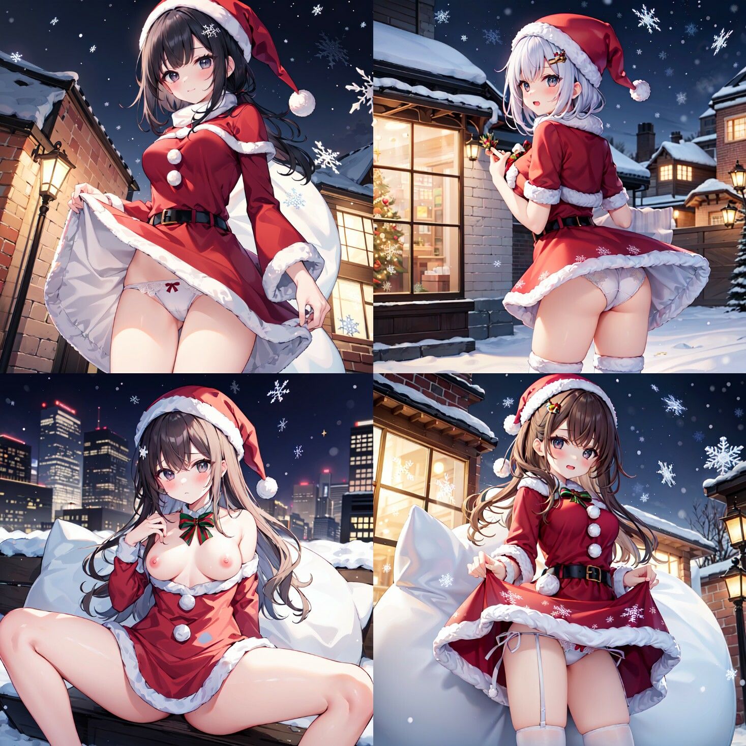 サンプル画像1:真夏のプレゼント(AIおぱいん屋) [d_436778]