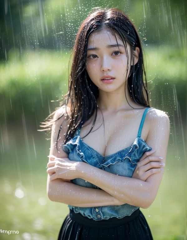 サンプル画像5:びしょぬれな彼女(STUDIO AIDANOMI) [d_436835]