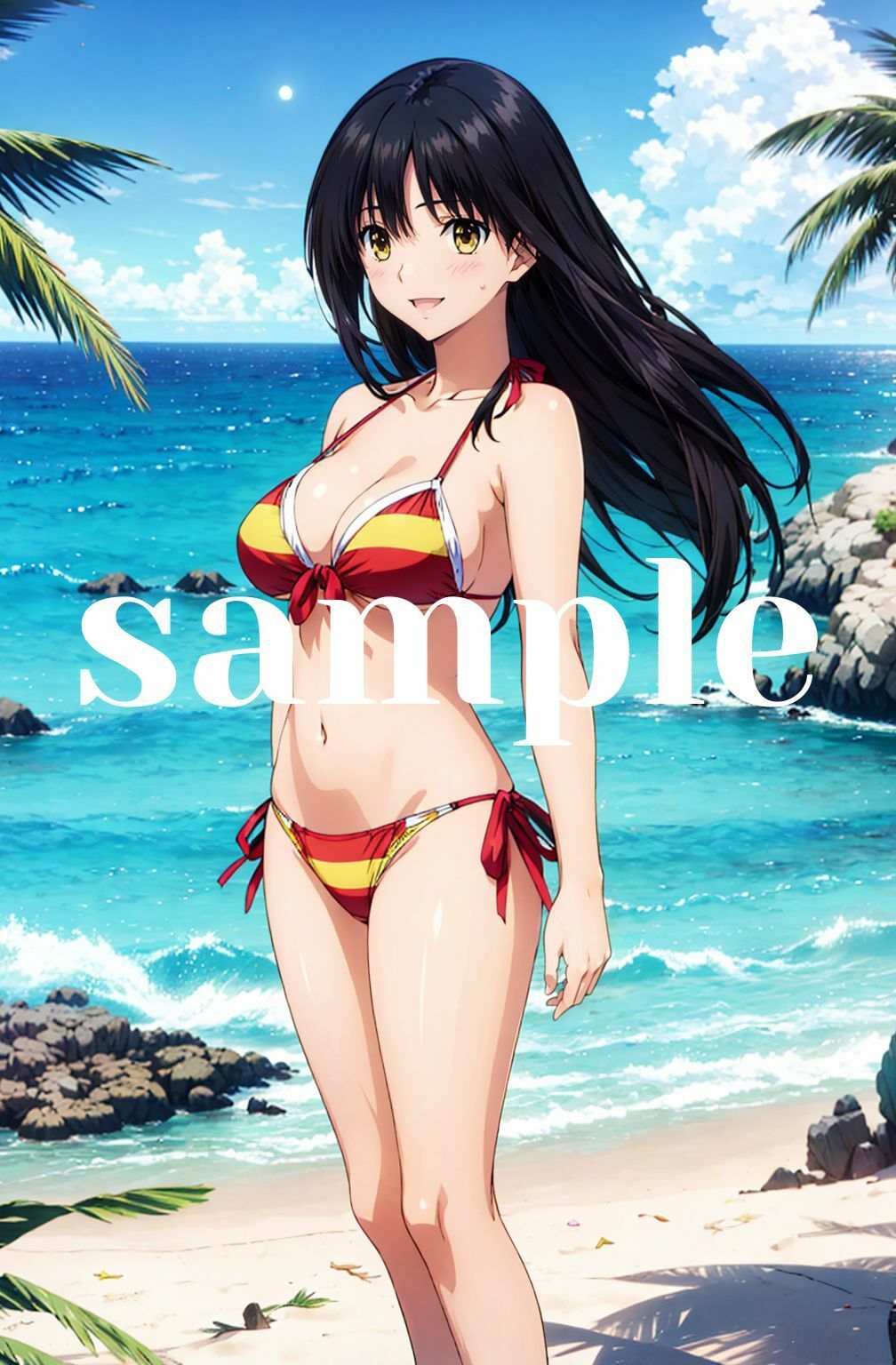 サンプル画像4:あま〜い苺いかがですか？〜練乳もかけていいんだよ〜(ちっぱいですがなにか) [d_436866]