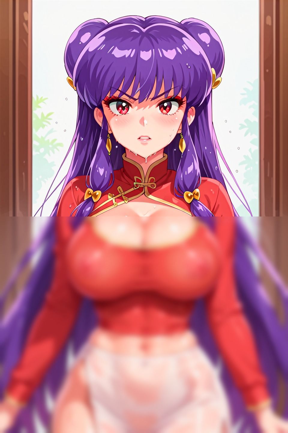 サンプル画像3:さまざま シャン〇ー ハイクオリティ（中だし、アナル見え、騎乗位、スポブラ、水着、etc…）(えーあいぱたーん) [d_436910]