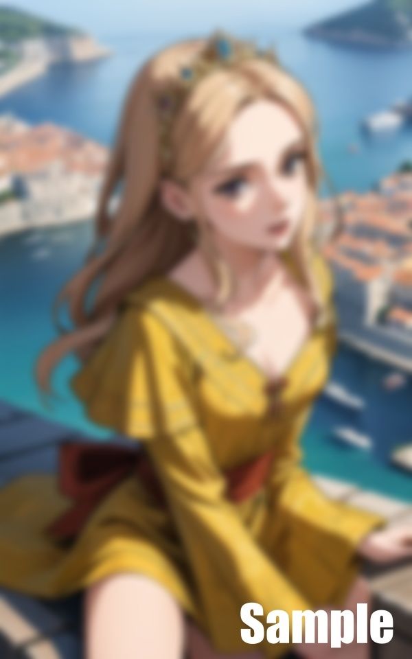 サンプル画像1:地中海の美女 ドブロブニク(じょるの) [d_436930]