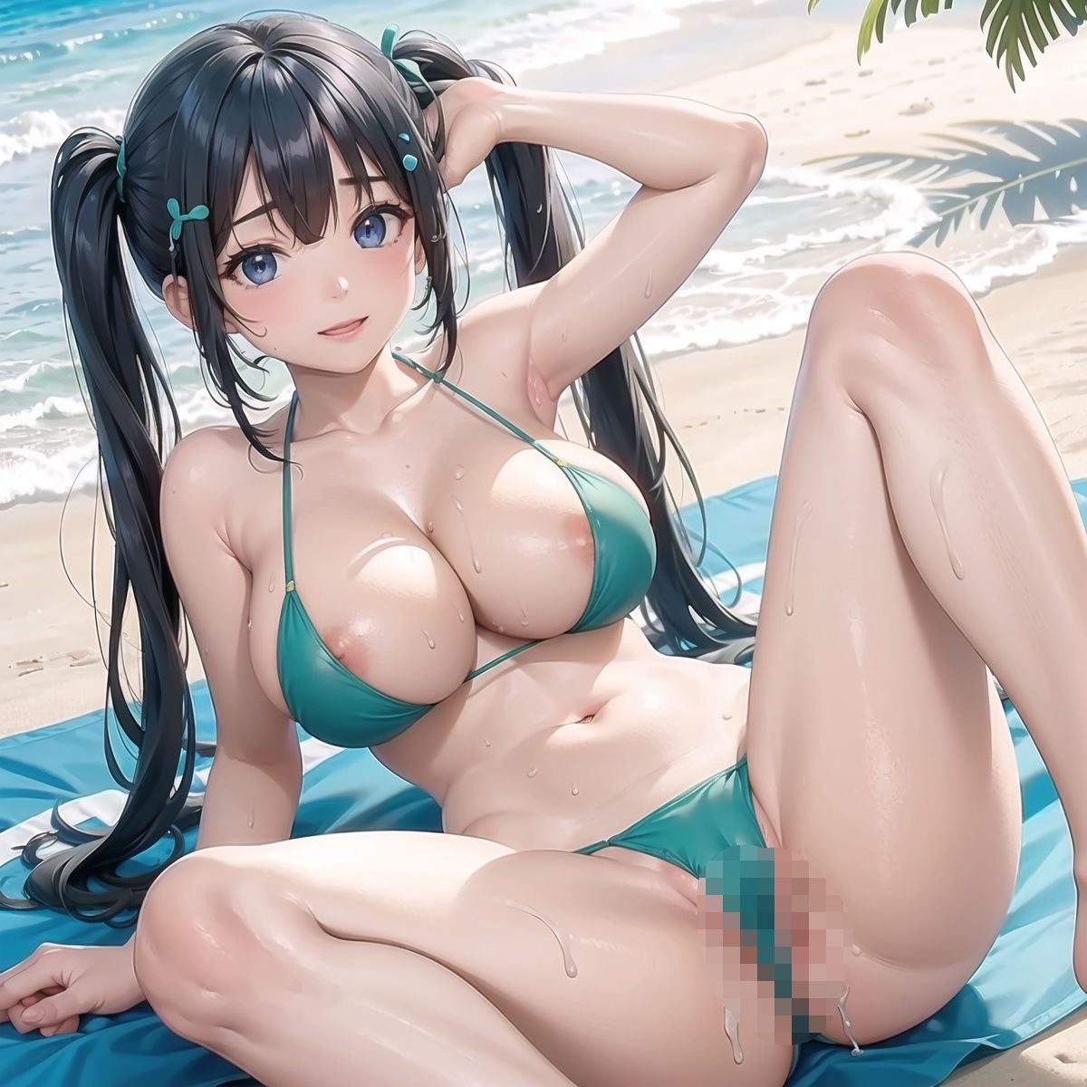 サンプル画像6:夏だ！海だ！美巨乳祭りだ！〜オトナの夏がやってきた！〜Vol.5(推しの王女様) [d_436955]