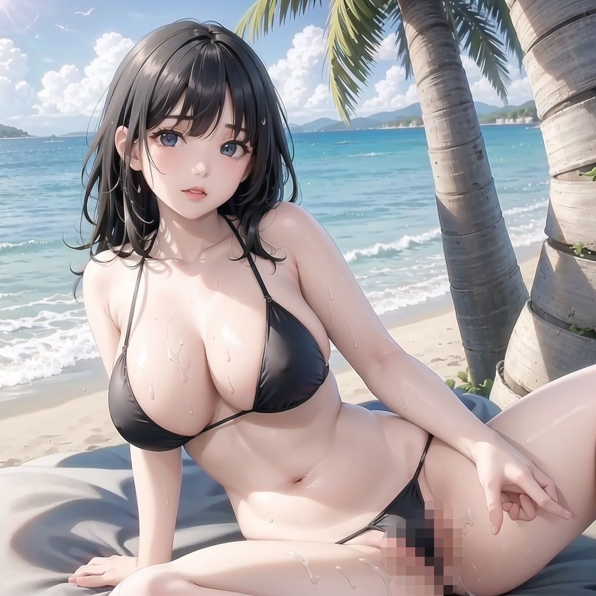 サンプル画像4:夏だ！海だ！美巨乳祭りだ！〜オトナの夏がやってきた！〜Vol.6(推しの王女様) [d_436959]