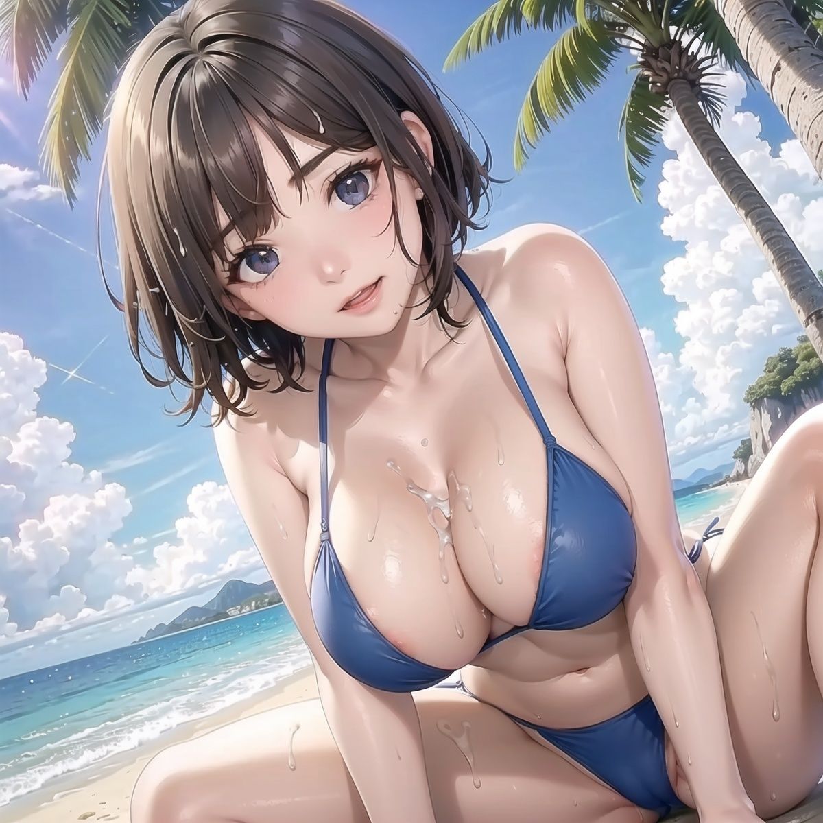 サンプル画像5:夏だ！海だ！美巨乳祭りだ！〜オトナの夏がやってきた！〜Vol.6(推しの王女様) [d_436959]