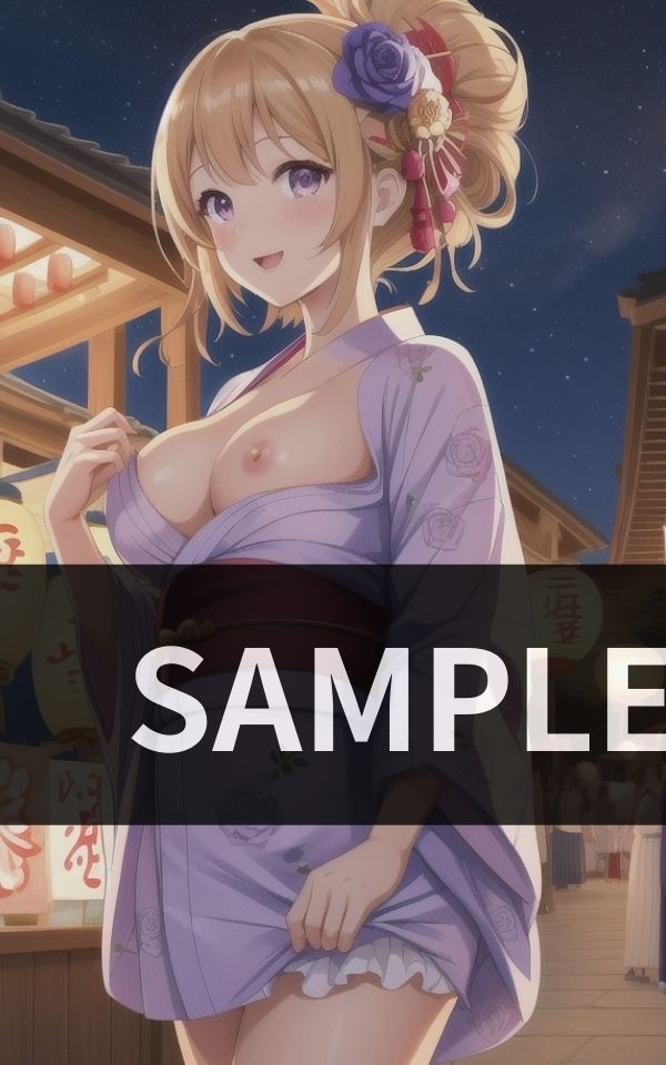 サンプル画像2:夏祭りにおっぱいを見せてもらいました。 令和の少女は見せてくれます。(ラブソウル) [d_436967]