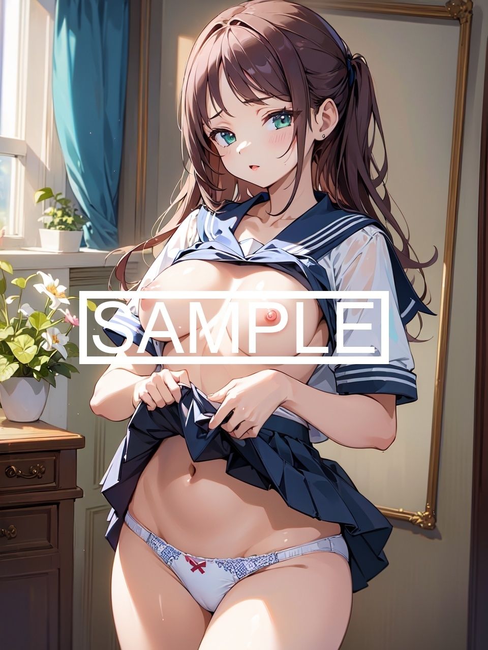 サンプル画像6:セーラー服美女 写真集96P(Pixel Fantasy) [d_436975]