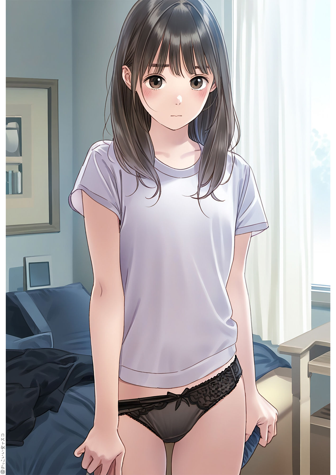 サンプル画像3:黒パン大好き2(かっこいい女でスコ) [d_436988]