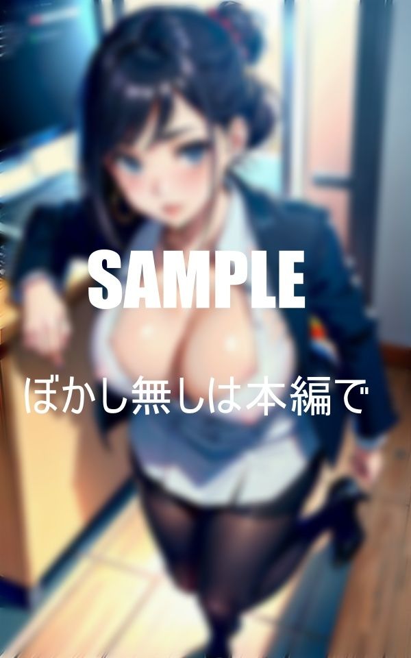 サンプル画像2:オフィスに出没エロ過ぎるOL痴女たち(Mサークル) [d_436990]