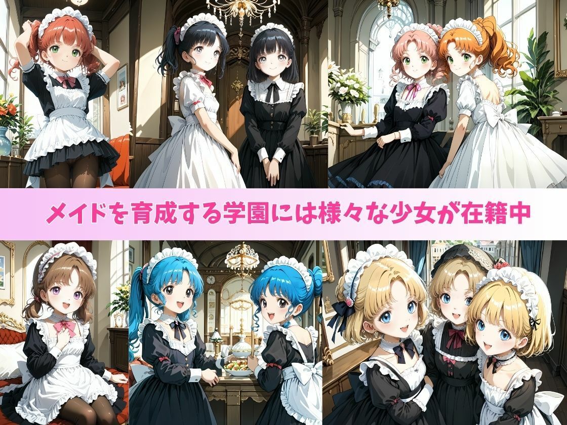 サンプル画像1:華奢な少女たちが立派なメイドになるための性教育カリキュラム(エロロ草紙) [d_437127]