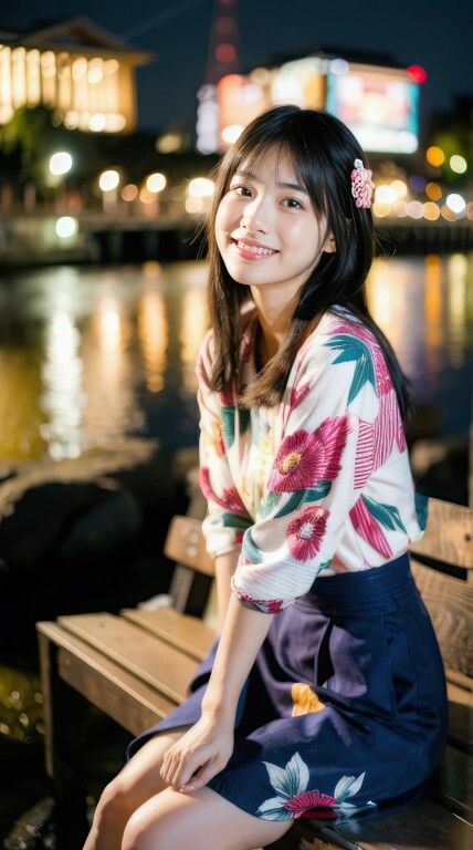 サンプル画像3:AI生成写真集 コスプレシリーズ Yukata（浴衣） Vol.1(美伝プロジェクト) [d_437131]