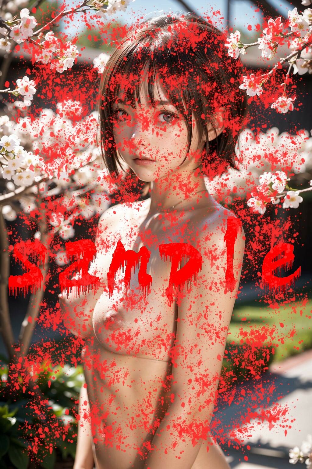 サンプル画像4:ディープラーニングの恐怖:AI美女の崩壊Vol.2(あいあーてぃすと) [d_437153]