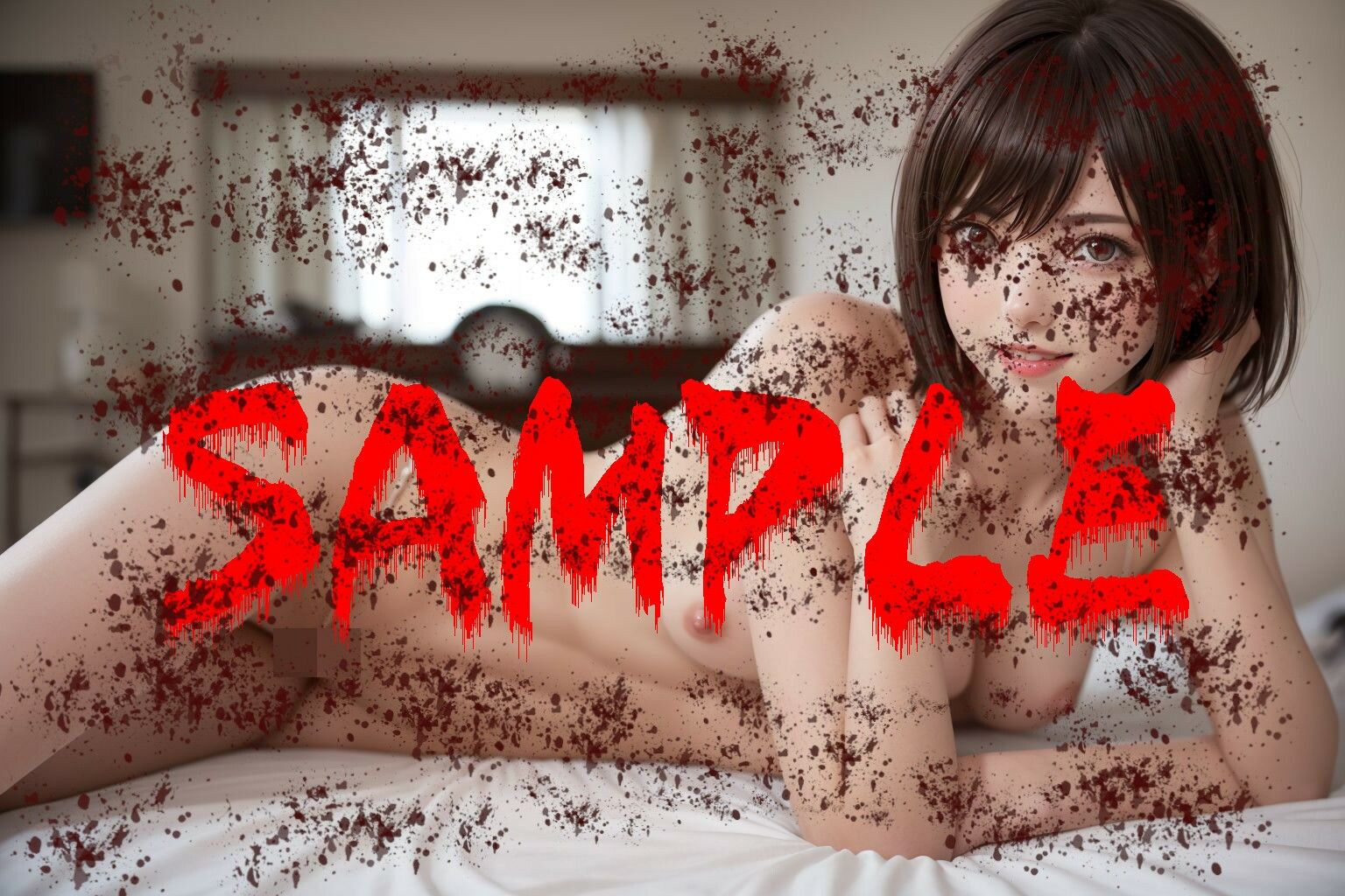 サンプル画像1:ディープラーニングの恐怖:AI美女の崩壊Vol.4(あいあーてぃすと) [d_437176]