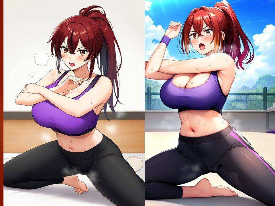 サンプル画像5:くっさいヨガパンツのシミ(潮吹きジョニー) [d_437224]