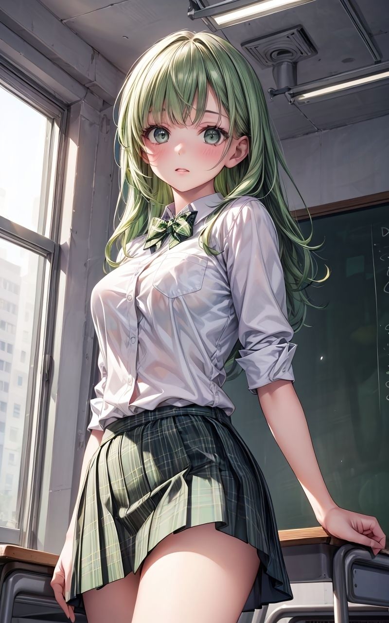 サンプル画像1:グラビア＆裏画像 JKアイドル 池口てれさ(AIらぼんぬ) [d_437282]