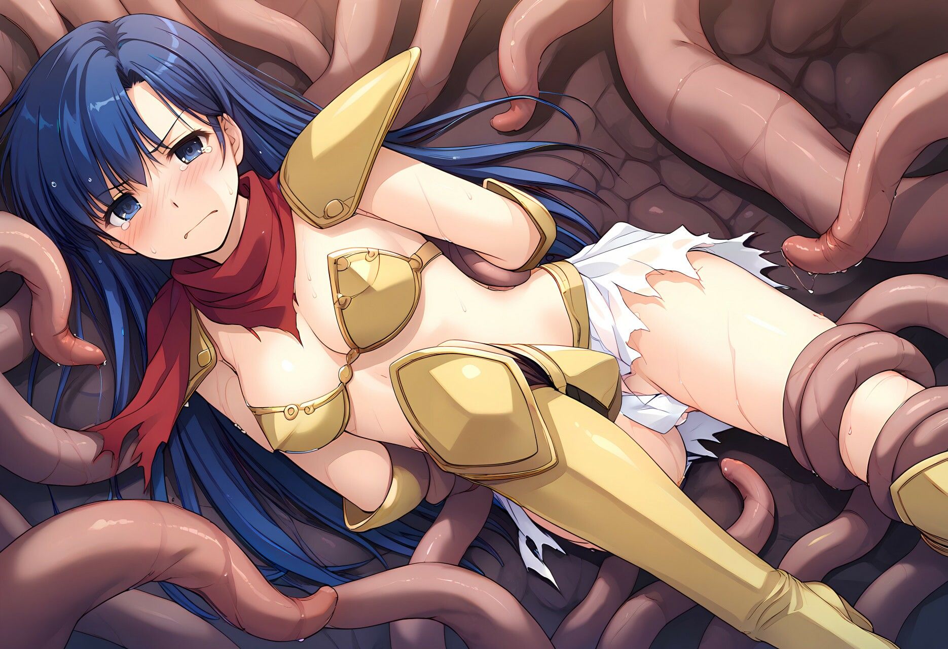 サンプル画像1:触手陵●File case01 「ヴァリスの戦士」麻生優子(ワンダふるたイム) [d_437322]