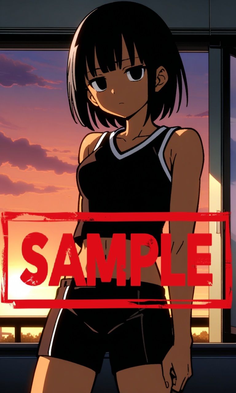 サンプル画像1:無感情陸上女子に無責任中出ししまくる本(ハラメウメ) [d_437383]