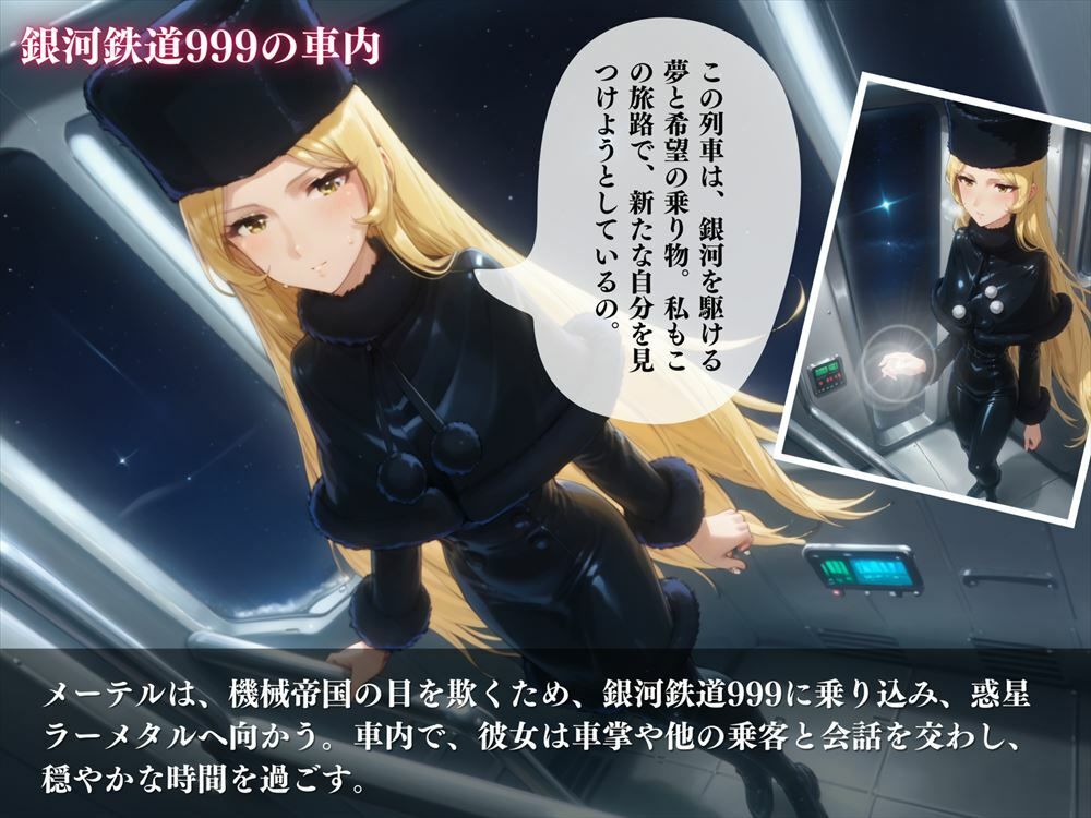 サンプル画像2:メーテルの禁じられた欲望 〜ラーメタル星の淫らな女王〜(ガラシャ文庫) [d_437384]