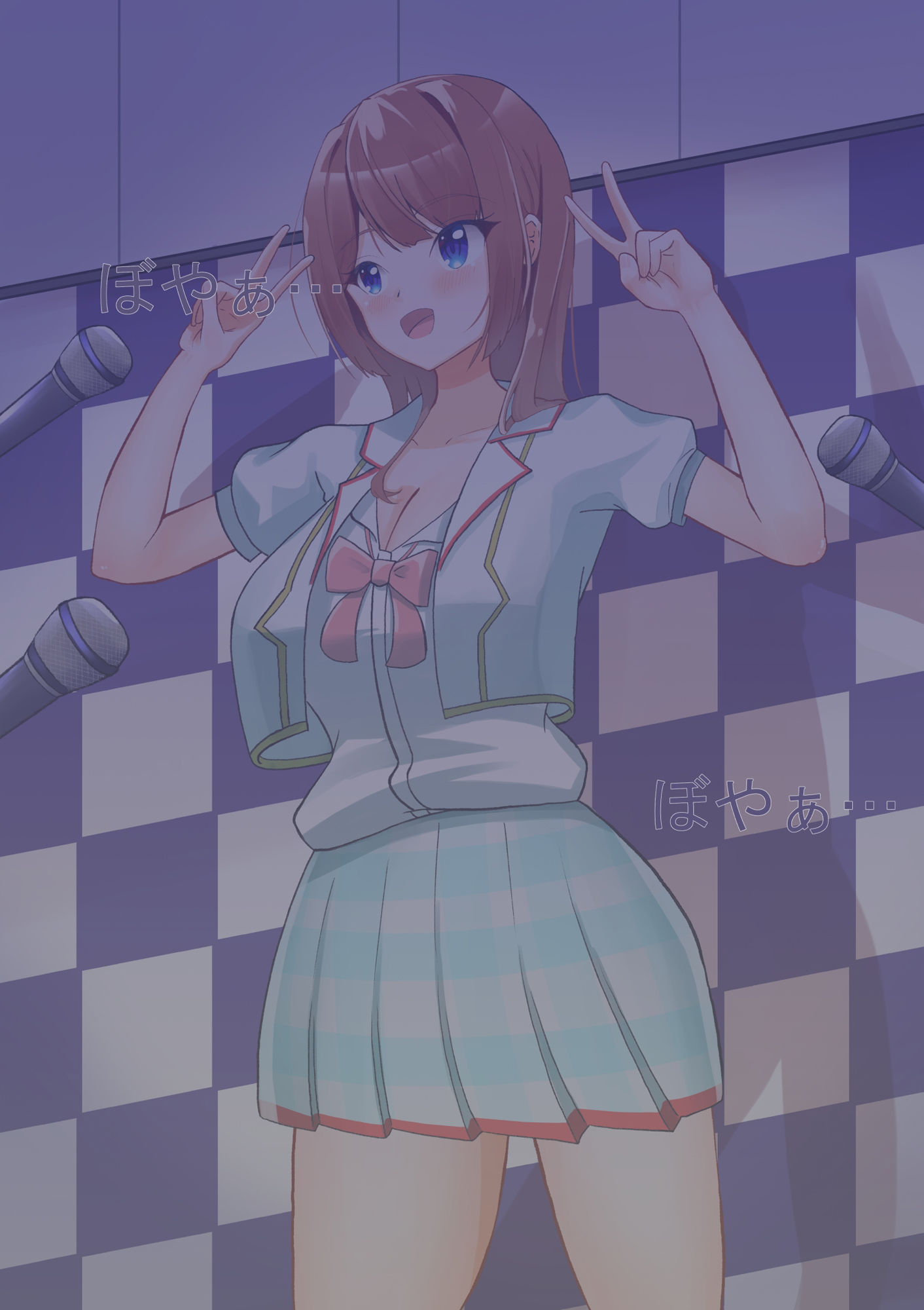 サンプル画像3:元人気子◯がアイドルデビュー記者会見 するもリモート催●でむちゃくちゃに(ふわふわ) [d_437451]