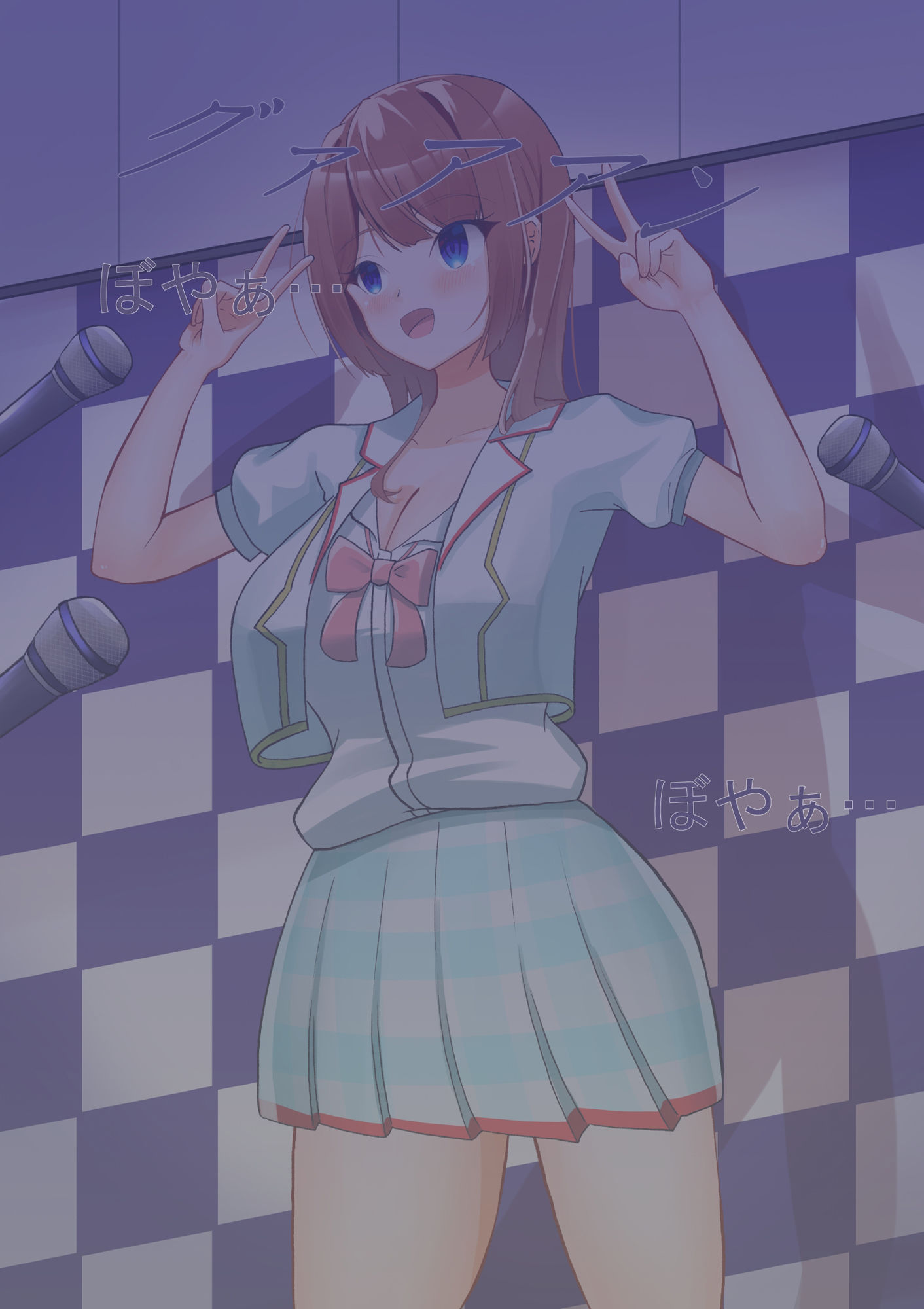 サンプル画像5:元人気子◯がアイドルデビュー記者会見 するもリモート催●でむちゃくちゃに(ふわふわ) [d_437451]