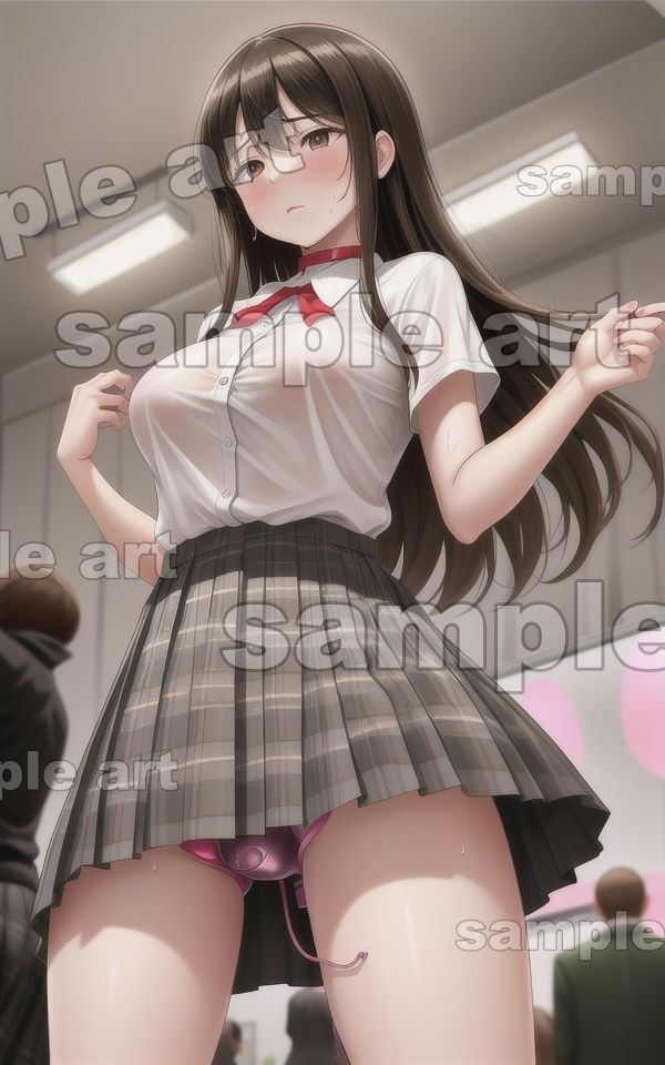 サンプル画像6:変態アイドル381枚！バイブを膣に挿れて客がリモコンで操作する特集(コントラスト企画) [d_437473]