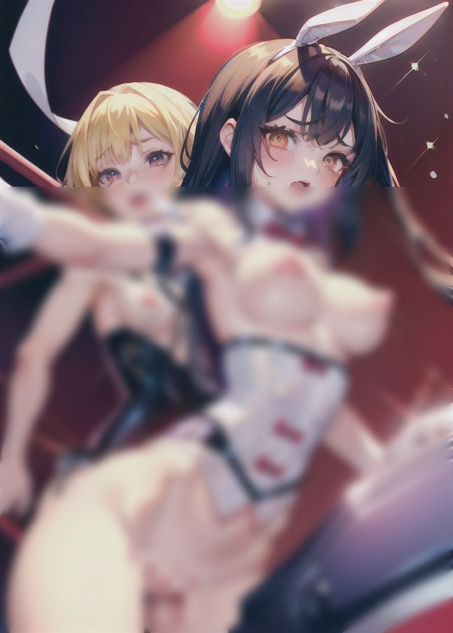 サンプル画像5:キャットファイト！「リングの上で闘うバニーガール」(ほっとけーき) [d_437621]