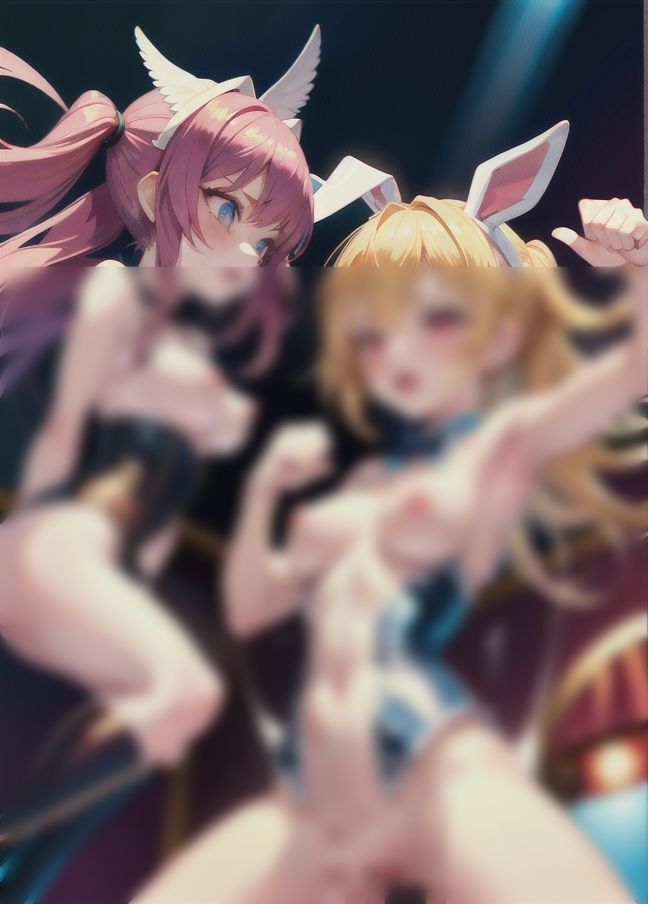 サンプル画像2:キャットファイト！女同士の戦い！(マシュマロおっぱい) [d_437623]