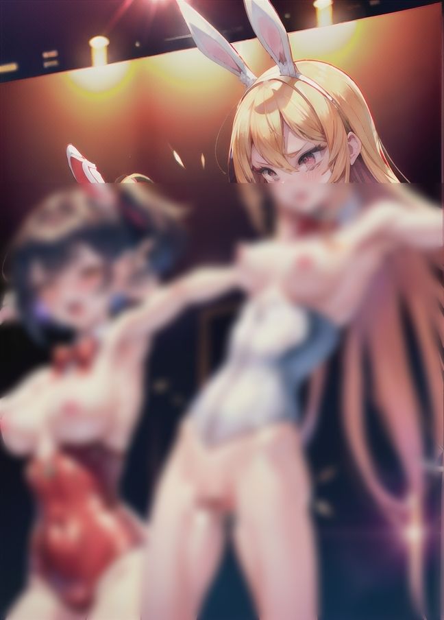 サンプル画像3:逆バニー同士で女の戦い(サタデーナイト) [d_437624]