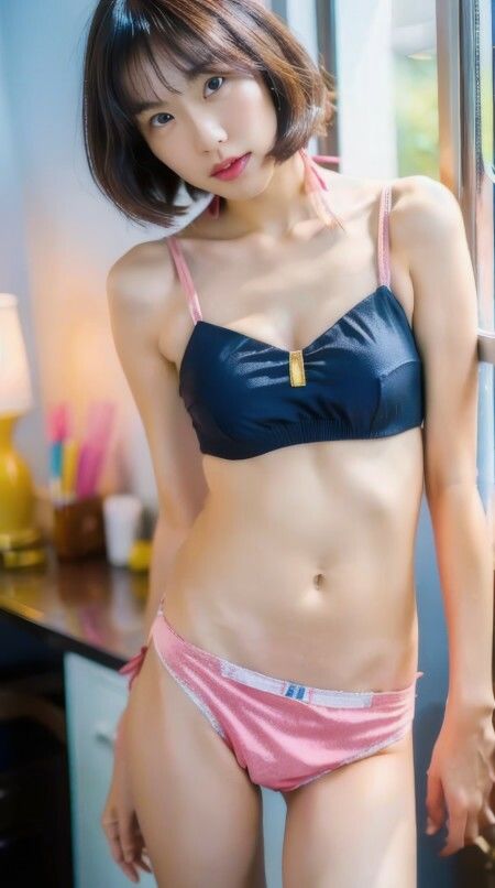 サンプル画像3:AI生成コスプレシリーズ オフィスレディ（OL）下着編 Vol.3(美伝プロジェクト) [d_437781]