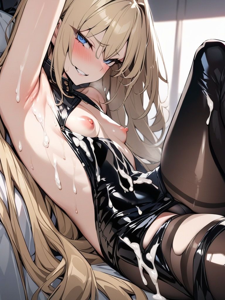 サンプル画像3:金髪のメス〇キにぶっかける(いいまる) [d_437837]