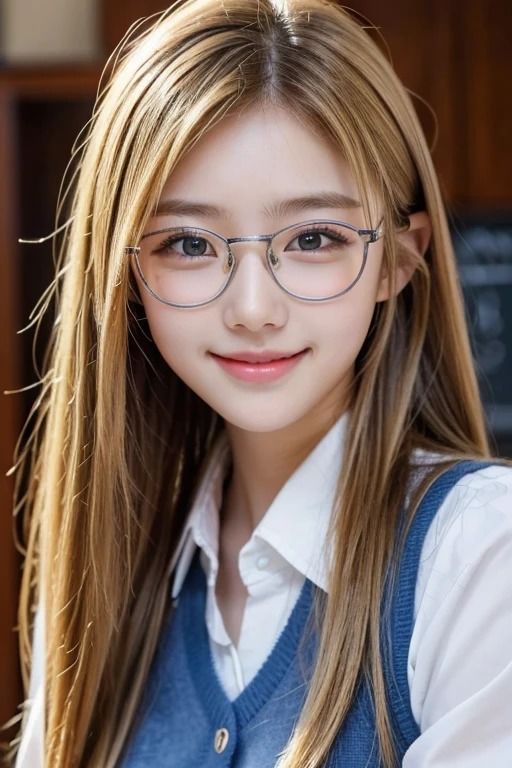 サンプル画像1:メガネ女子Ver2(aigirlphoto) [d_437901]