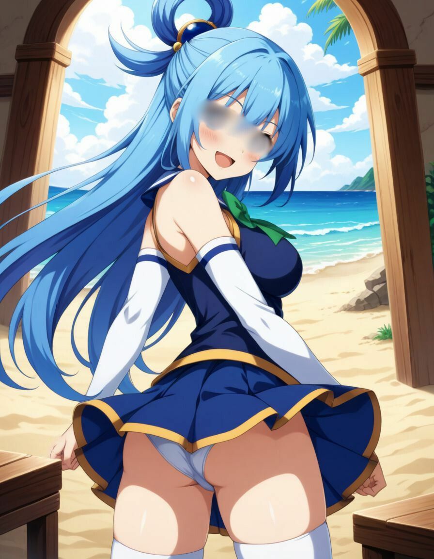 サンプル画像2:この素晴らしい世界にエチエチを・・・ アクア 編(いちごミルクif) [d_437920]