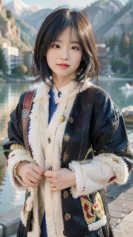 サンプル画像1:AI生成 チベット美女グラビア Vol.1-1(美伝プロジェクト) [d_438014]