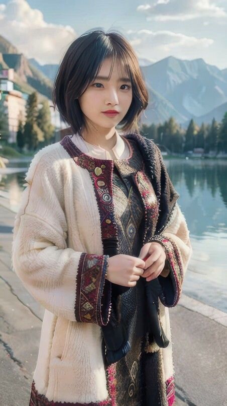 サンプル画像3:AI生成 チベット美女グラビア Vol.1-1(美伝プロジェクト) [d_438014]