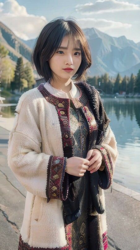 サンプル画像6:AI生成 チベット美女グラビア Vol.1-1(美伝プロジェクト) [d_438014]