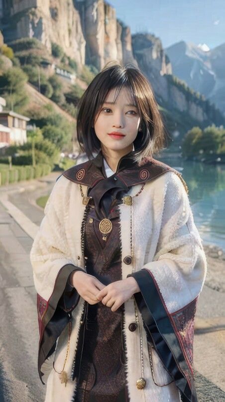 サンプル画像2:AI生成 チベット美女グラビア Vol.1-2(美伝プロジェクト) [d_438060]